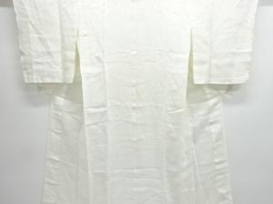 アンティーク　本麻透かし織　露芝模様長襦袢